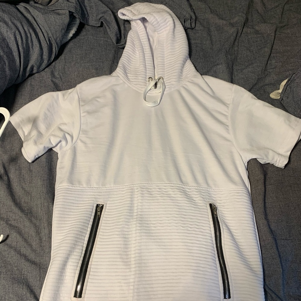 Brooklyn scooped tee hoodie